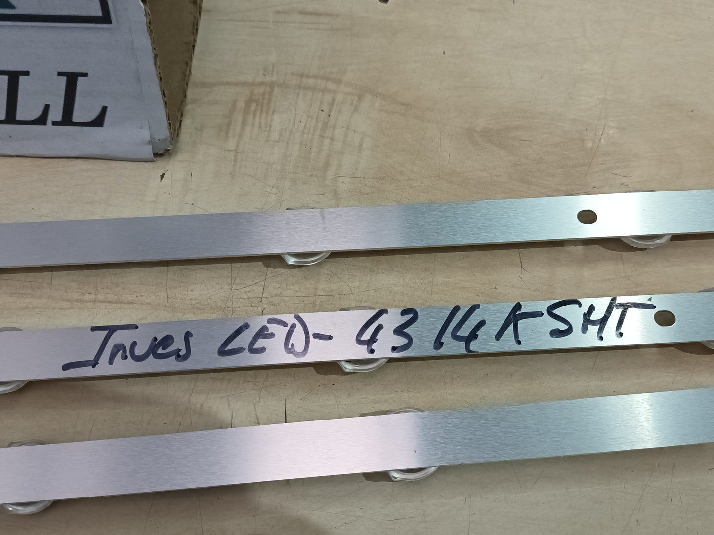KIT 3 tiras de retroiluminación de inves led-43 4K SMART