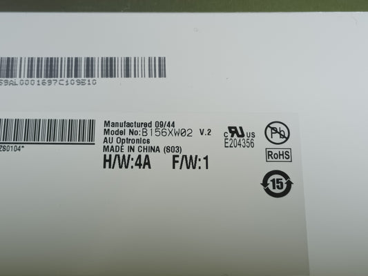Pantalla B156XW02 V.2, Brillo, 40 PIN