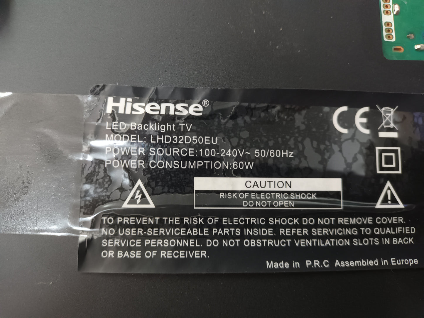 KIT 3 tiras de retroiluminación de HISENSE LHD32D50EU,