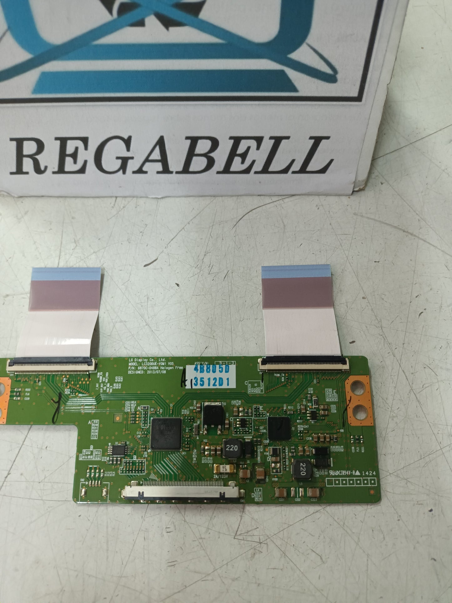 PLACA T-COM, 6870C-0488A, de TV LG32LB5610,