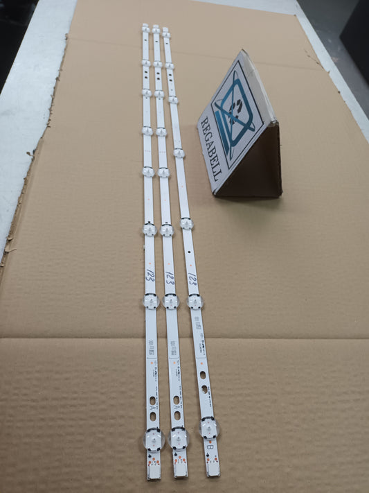 KIT 3 tiras de retroiluminación de OK ODL40561F-DBV