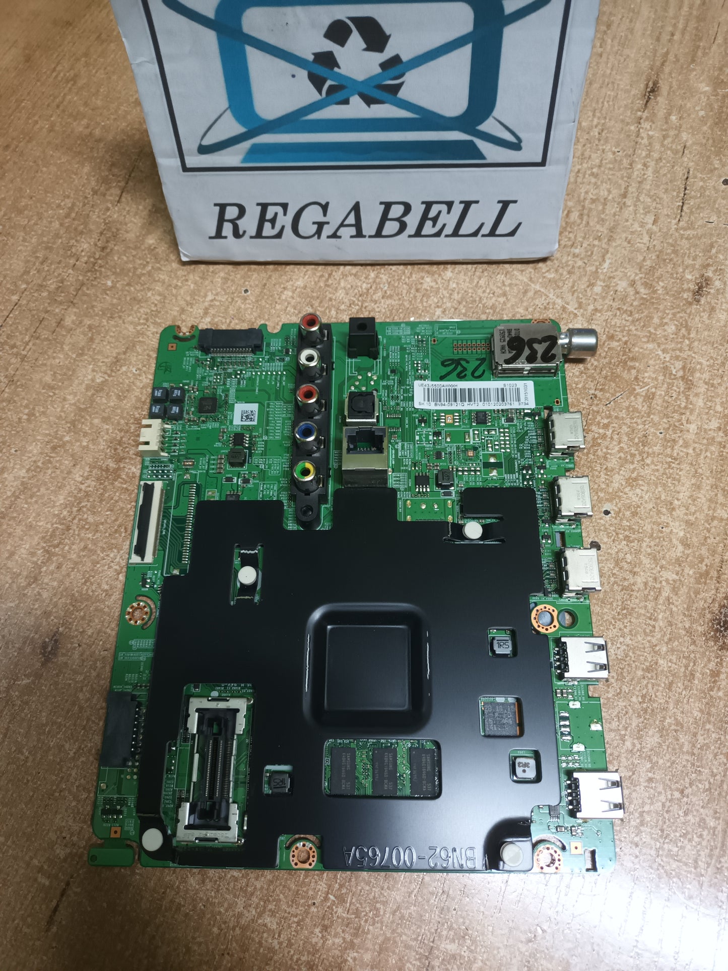 PLACA MAIN, BN41-02353B, BN94-09121Q, de TV SAMSUNG UE43J5500AW,