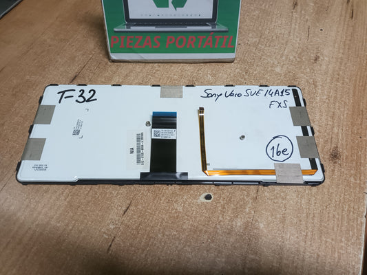 TECLADO SONY VAIO SVE 14A15FXS