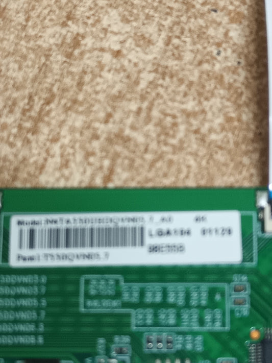 PLACA T-COM, N4TA550UHDQVN07.5 de tv INFINITON INTV55MU1980,