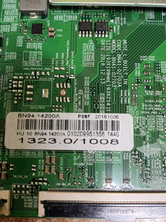 PLACA MAIN, BN41-02703A, BN94-14200A, de tv SAMSUNG UE55RU7025K,