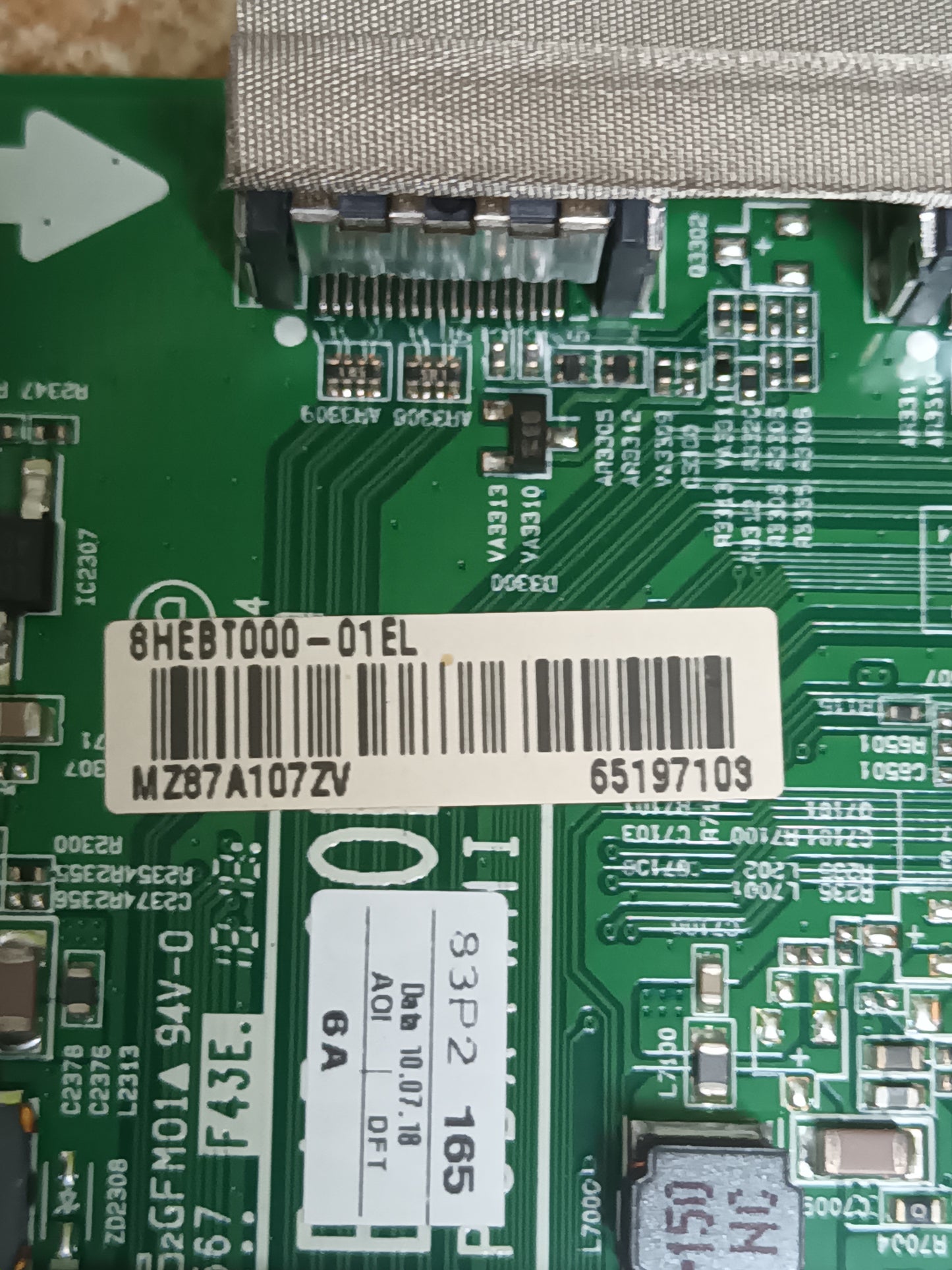 Placa main, EAX67872805(1.1), de TV LG43UK6950PLB