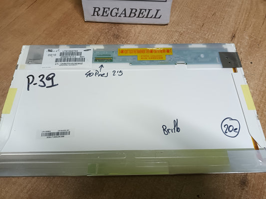 Pantalla LTN156AT03-D01, BRILLO, 40 pines,