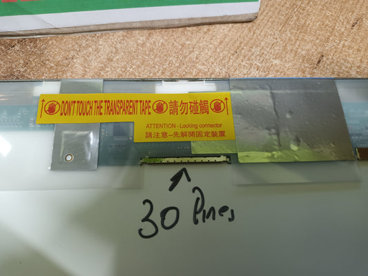 Pantalla LTN156AT01-D01, BRILLO, 30 pines, 