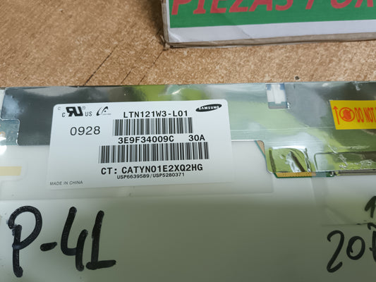 Pantalla LTN121W3-L01,