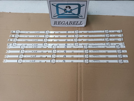 SAMSUNG UE48J5200AW, KIT TIRAS LED (ref,14)