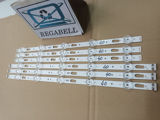 SAMSUNG UE43TU7095U, KIT TIRAS LED (ref,40)