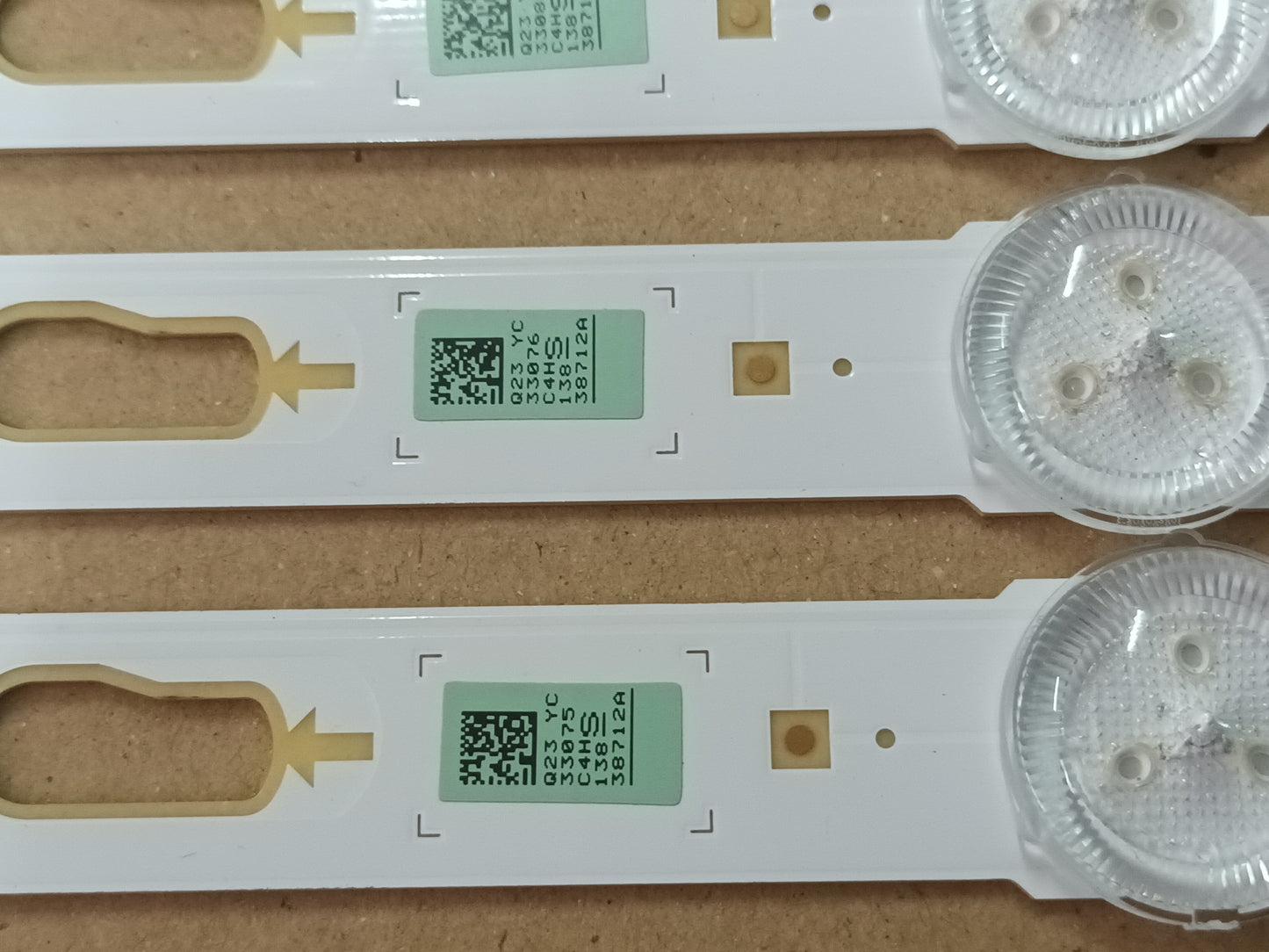 SAMSUNG UE43JU6060K, KIT TIRAS LED (ref,124)