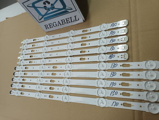 SAMSUNG UE40MU6102K, KIT TIRAS LED (ref,130)