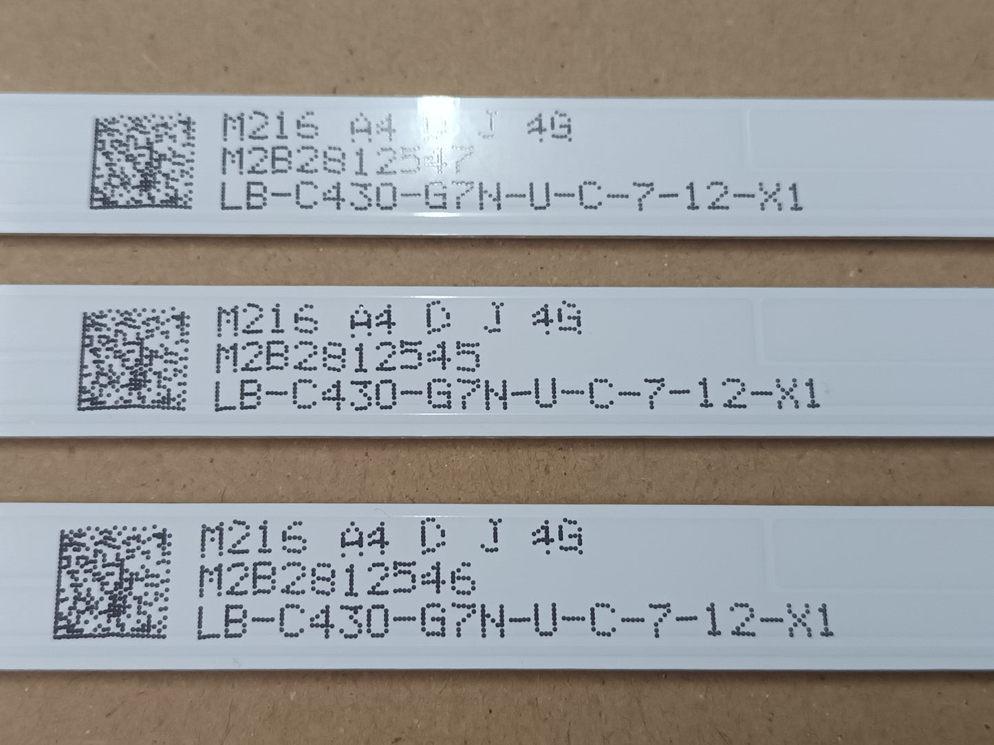 OK OTV43AU-5022C, KIT TIRAS LED (ref,144)