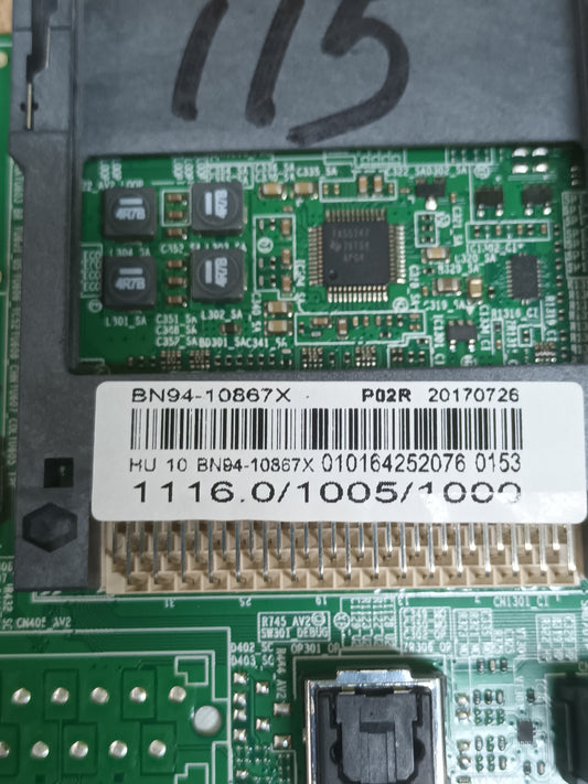 PLACA MAIN, BN94-10867X, de tv SAMSUNG UE40J5000AW