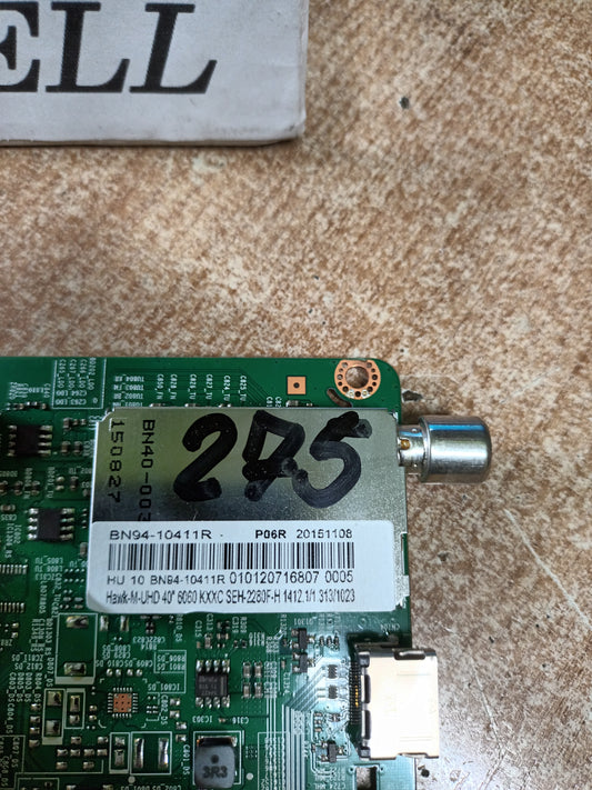 PLACA MAIN, BN94-10411R, de tv SAMSUNG UE40JU6060K,