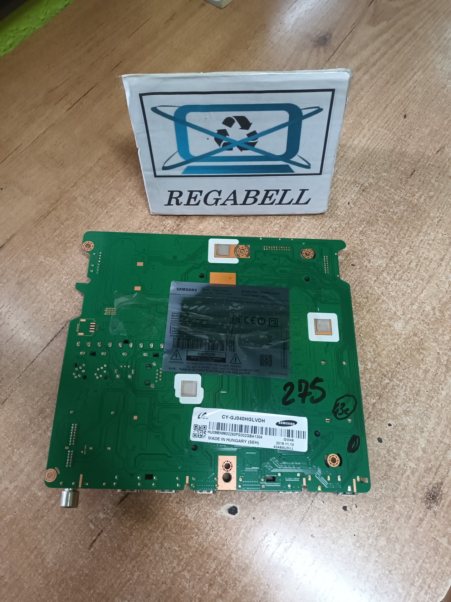 PLACA MAIN, BN94-10411R, de tv SAMSUNG UE40JU6060K,