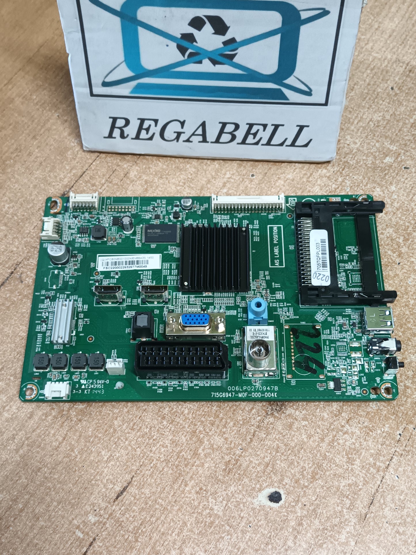 PLACA MAIN, 715G6947-M0F-000-004K, de tv PHILIPS 22PFH4000/88,