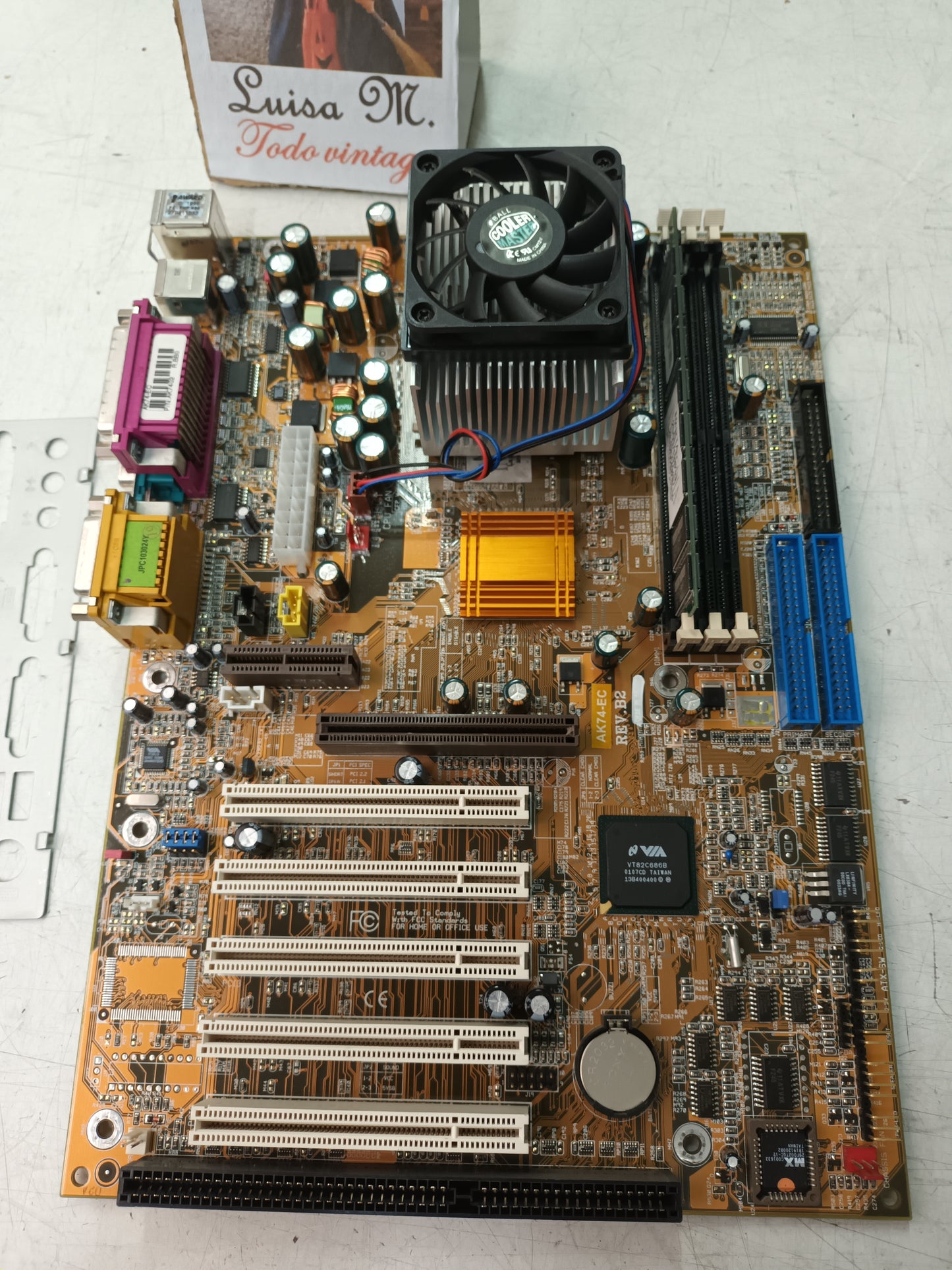 Placa Base DFI AK74-EC REV.B2 (ref. 14)