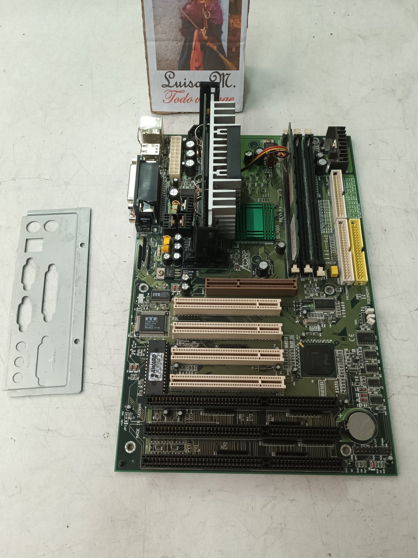 Placa Base ACORP 6LX66 REV: A1, (ref. 31)