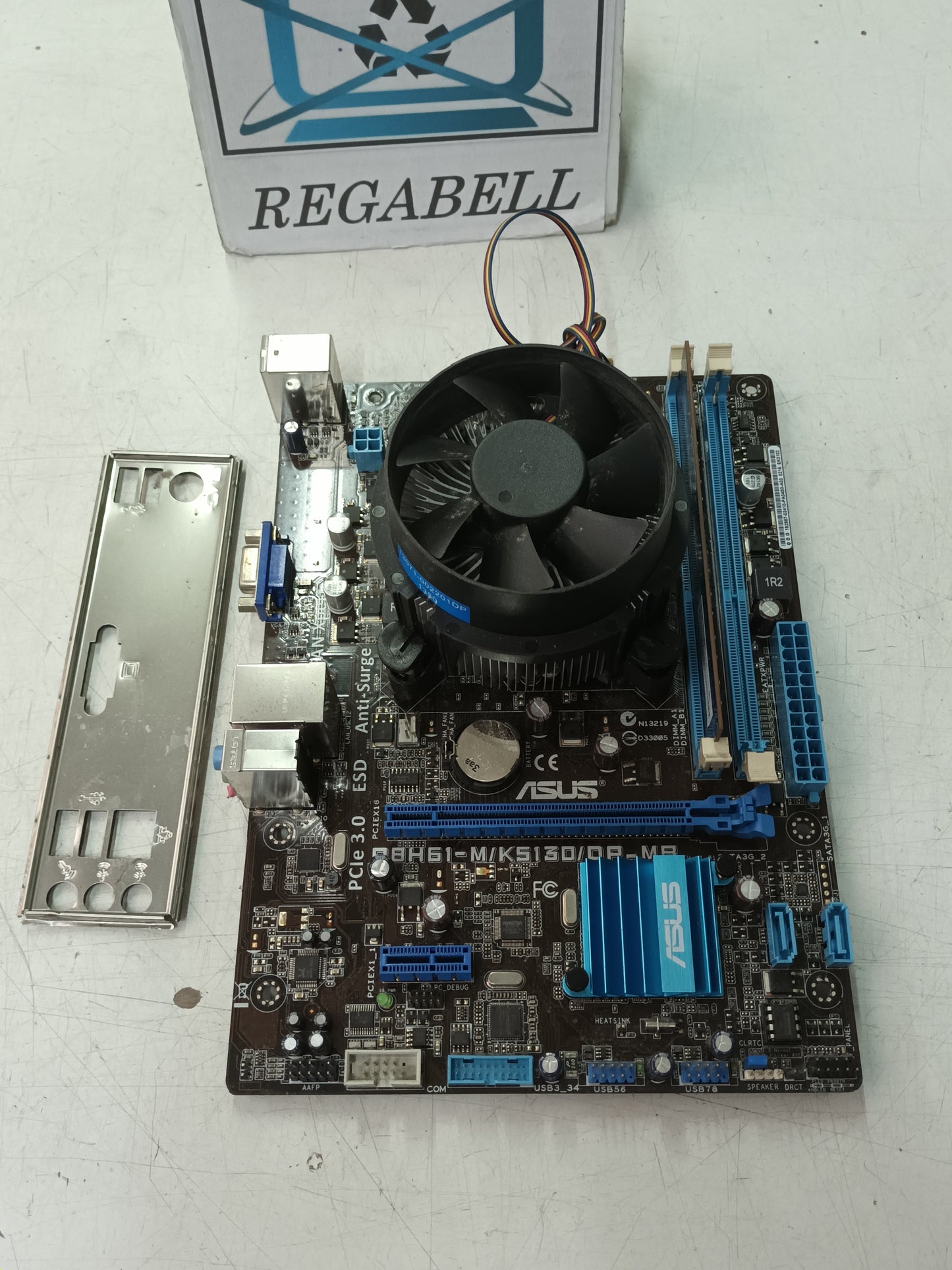 PLACA BASE ASUS P8H61-M, (PC-3)