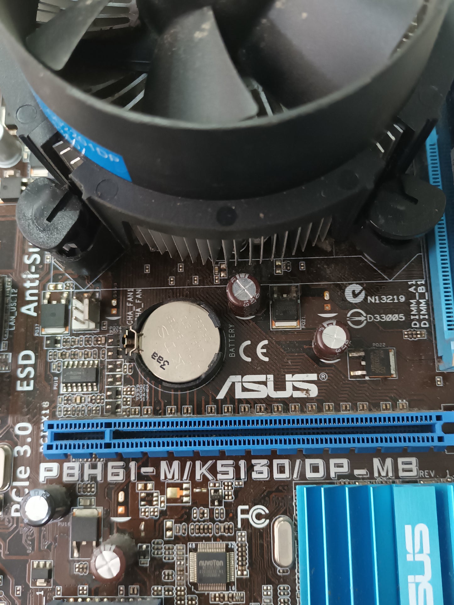 PLACA BASE ASUS P8H61-M, (PC-3)
