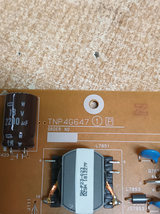 TNP4G657 1 P, de PANASONIC TX-50GX810E