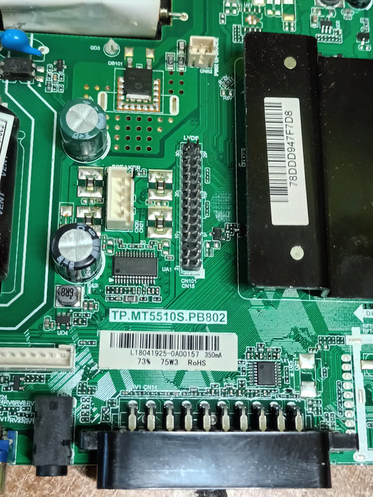 Placa main, TP.MT5510S.PB802, de TV INFINITON INTV-50AS880,