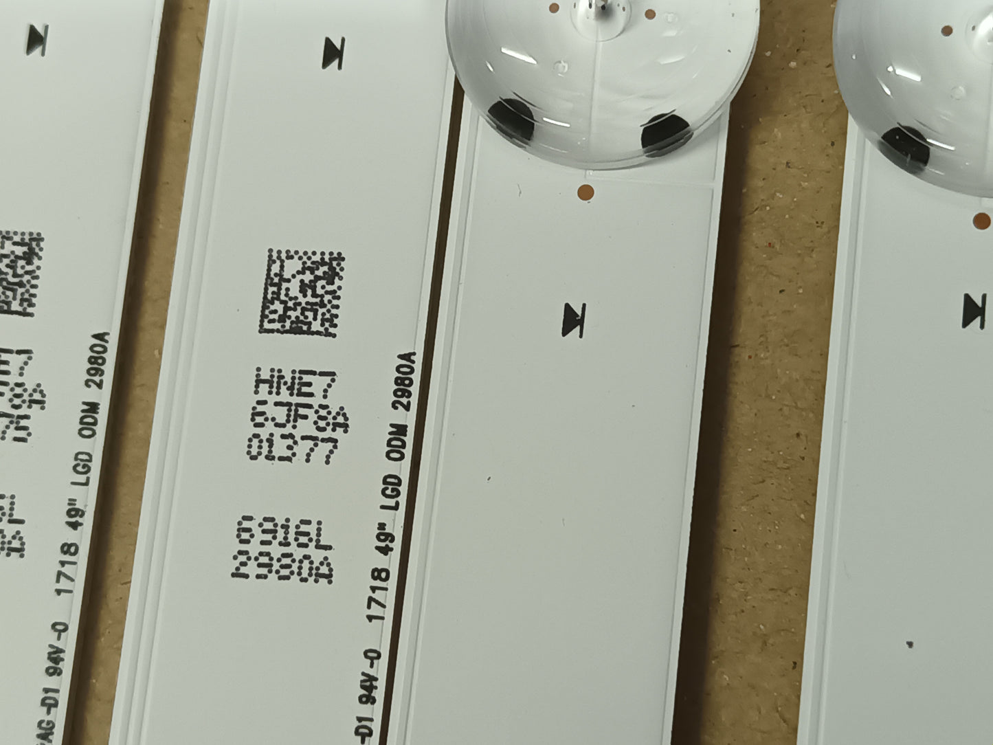 KIT 8 tiras de retroiluminación de LG49LJ510M