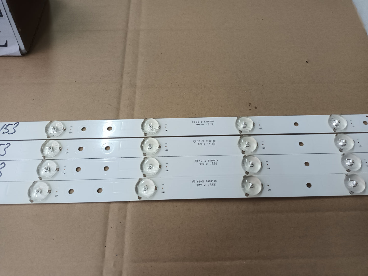 TCL F40B3803, KIT 4 TIRAS LED, (ref,153)