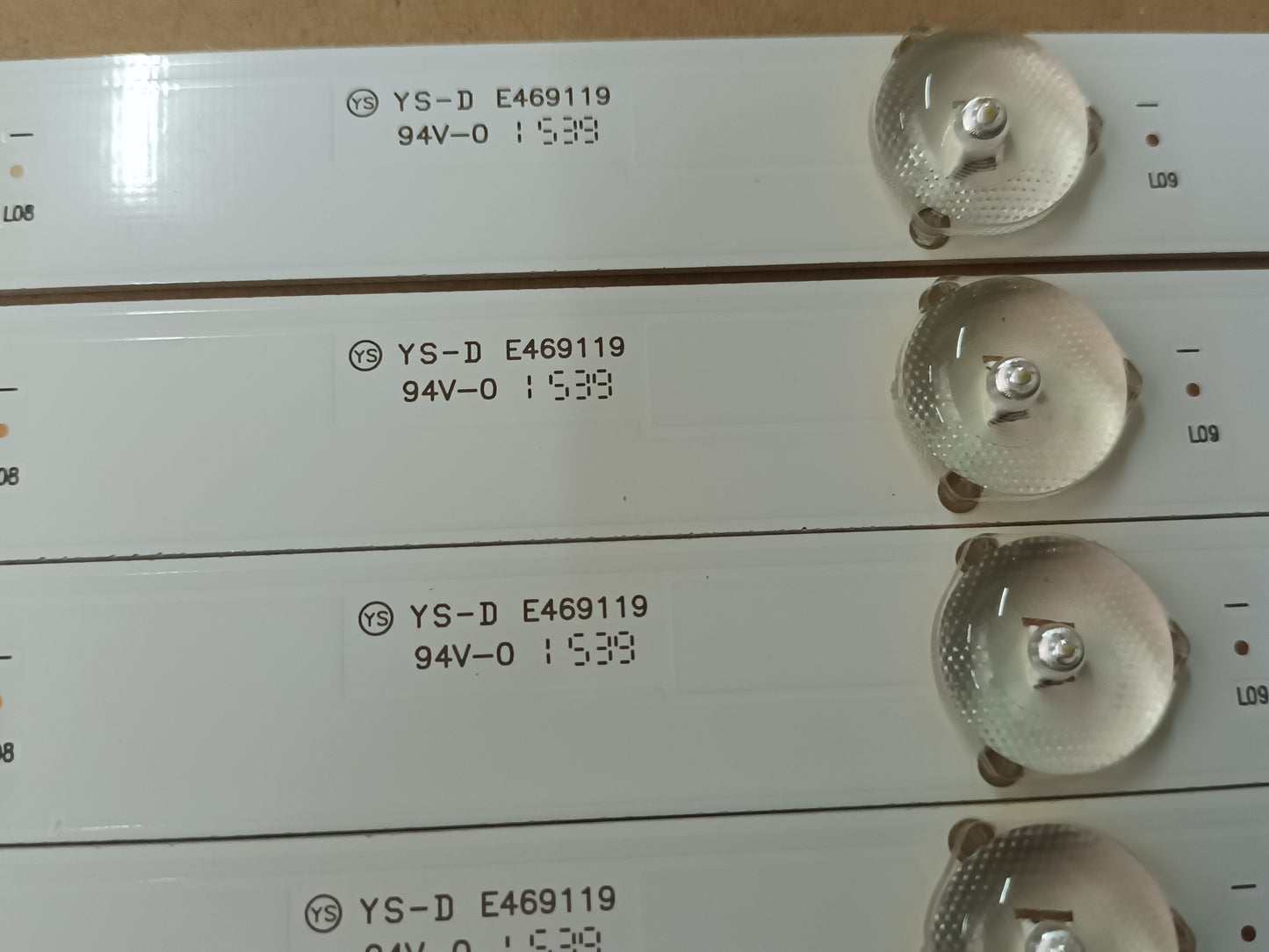 TCL F40B3803, KIT 4 TIRAS LED, (ref,153)
