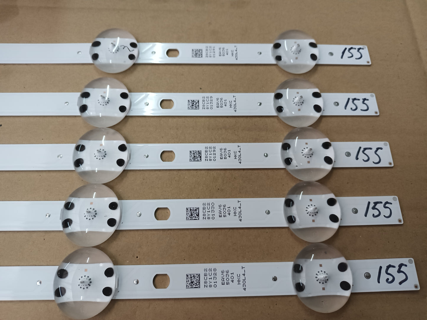 LG43UQ80006LB, KIT TIRAS LED, (ref,155)