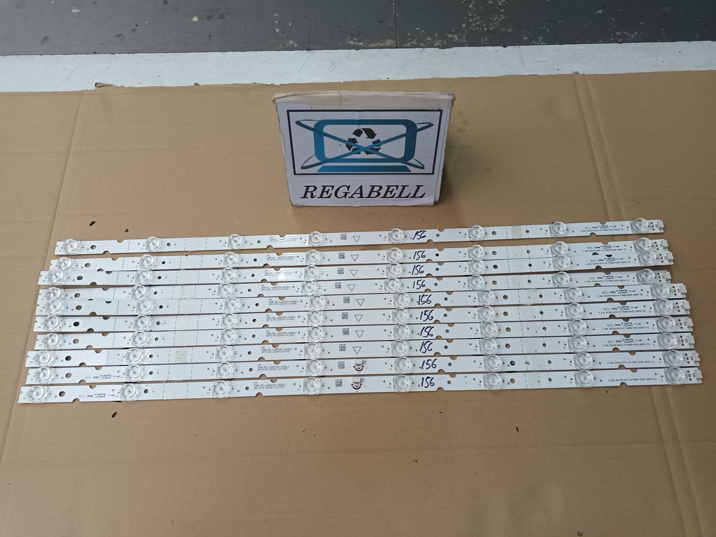TCL 65EP68U, KIT TIRAS LED, (ref,156)