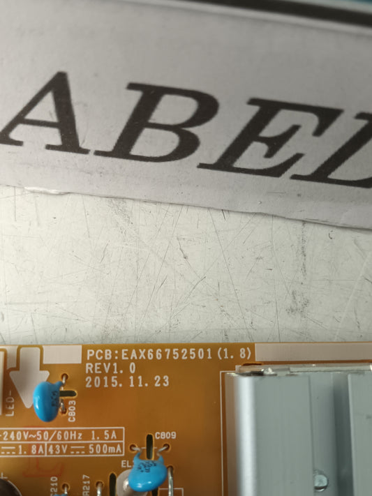 EAX667525011(1.8), de tv LG 32LH604V