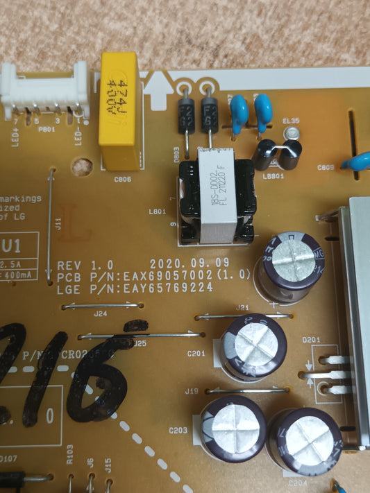 EAX69057002(1.0), de tv LG50UQ75006LF,