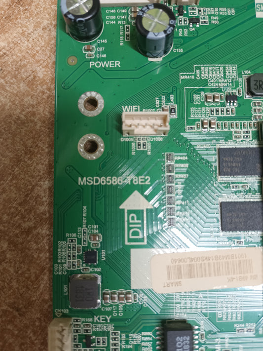 Placa main, MSD6586-T8E2, de tv STREAM SYSTEM BM49B1 4K