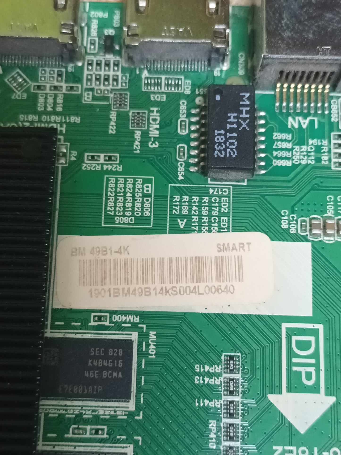 Placa main, MSD6586-T8E2, de tv STREAM SYSTEM BM49B1 4K