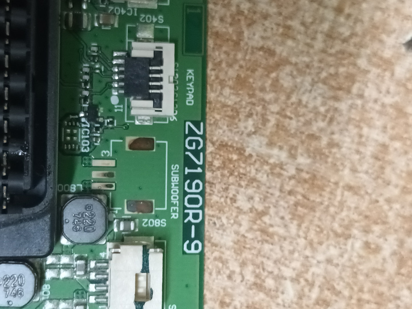 Placa main, 17MB140, 23443005, de tv GRUNDIG 32VLE6730BP
