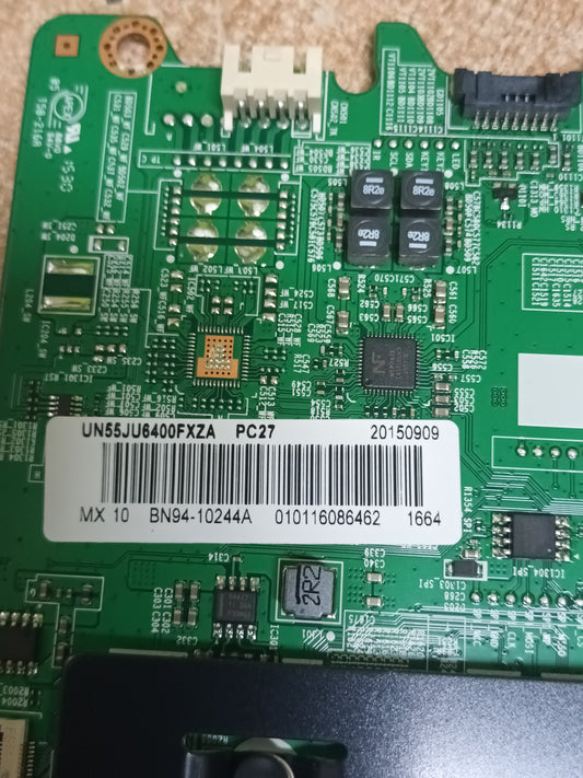 PLACA MAIN, BN41-02443A, BN94-10244A, de TV SAMSUNG UN55JU6400F,