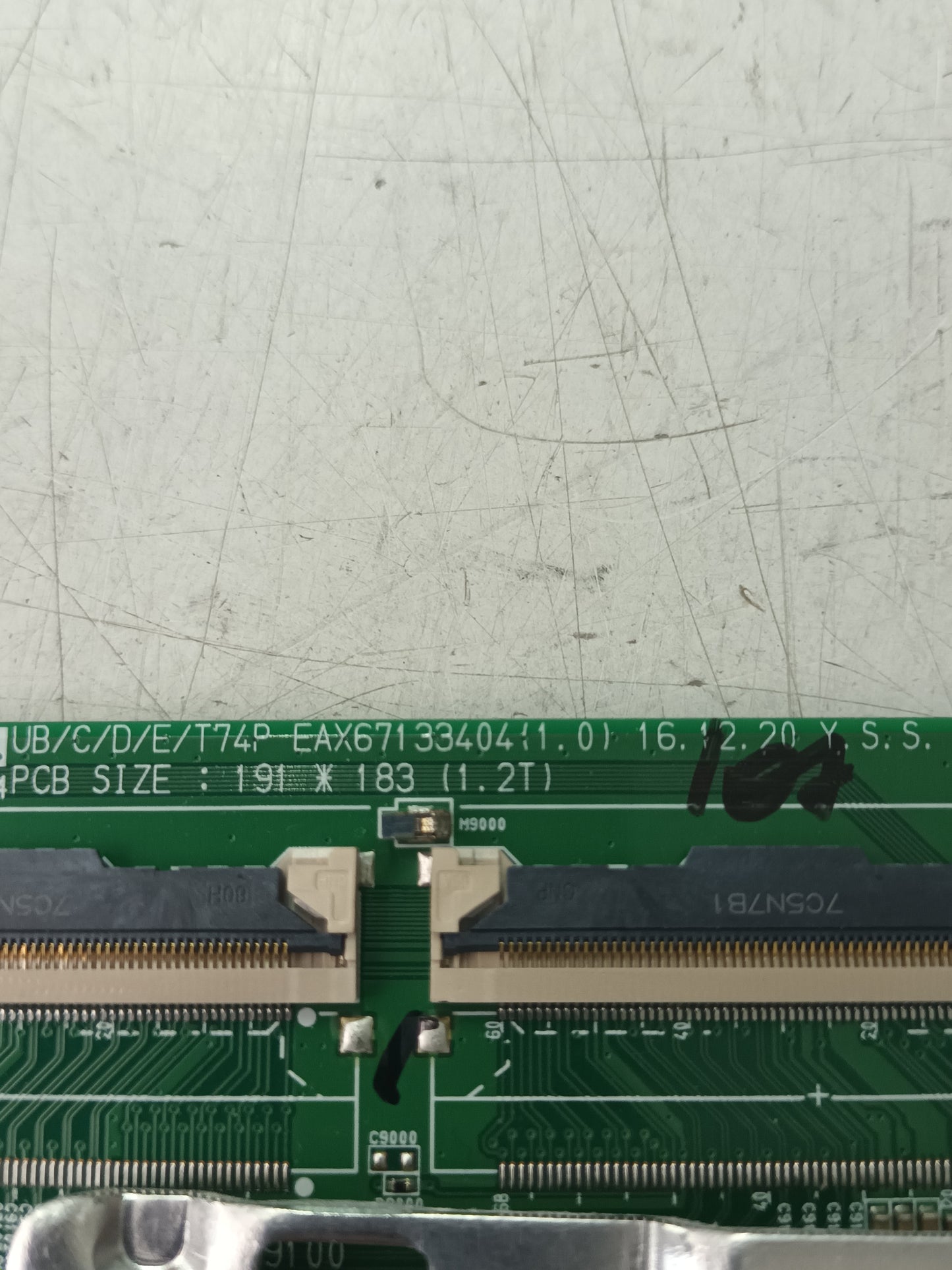 PLACA MAIN EAX67133404(1.0), de TV LG43UJ635V,