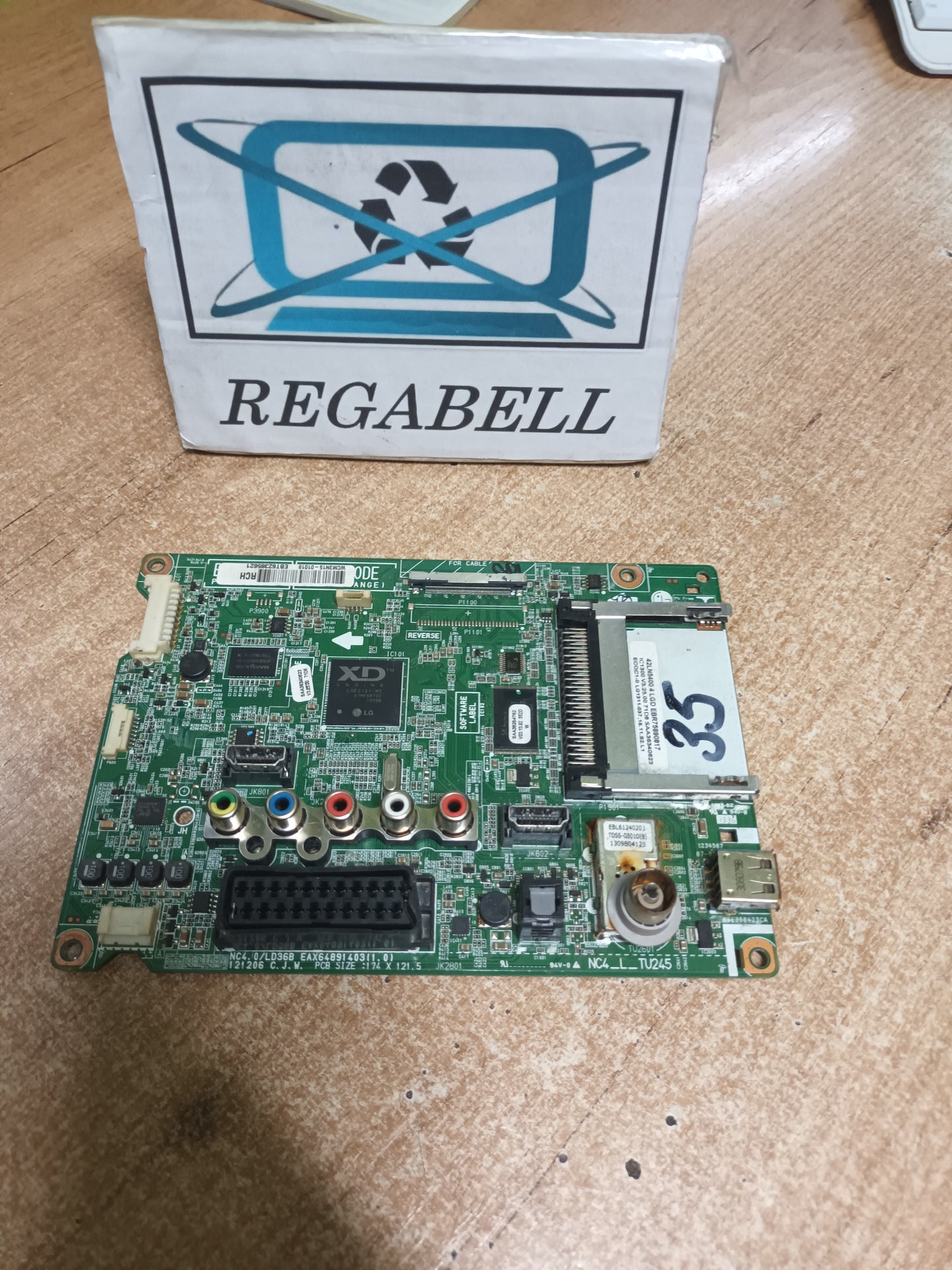 PLACA MAIN EAX64891403(1.0), de TV LG42LN5400