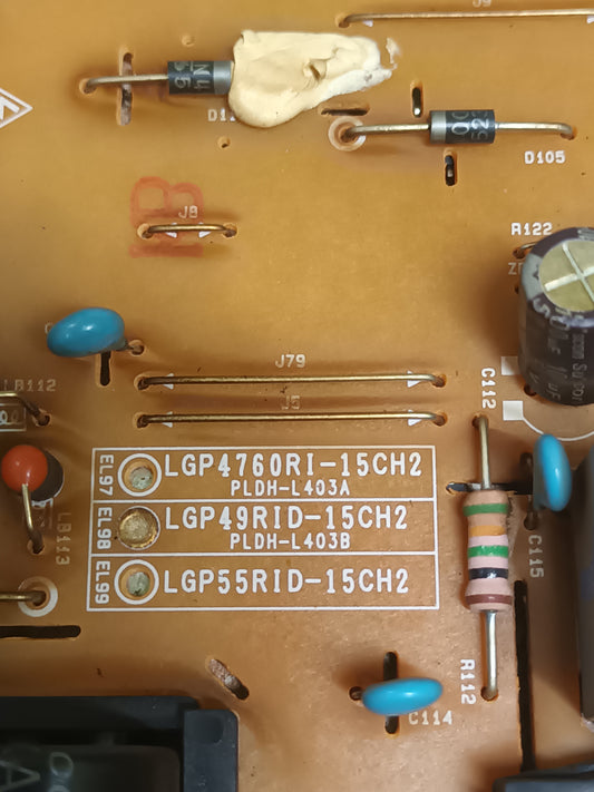 EAX66203101(1.7), de tv LG49LF632V,