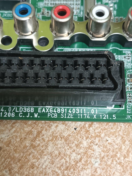 Placa main, EAX64891403(1.0), de tv LG32LN5400,