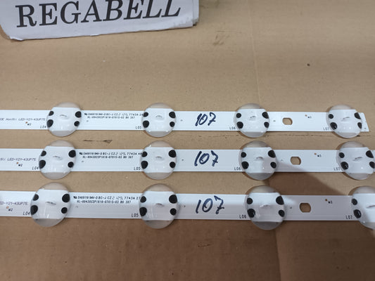 LG43UP75003LF, KIT TIRAS LED (ref,107)