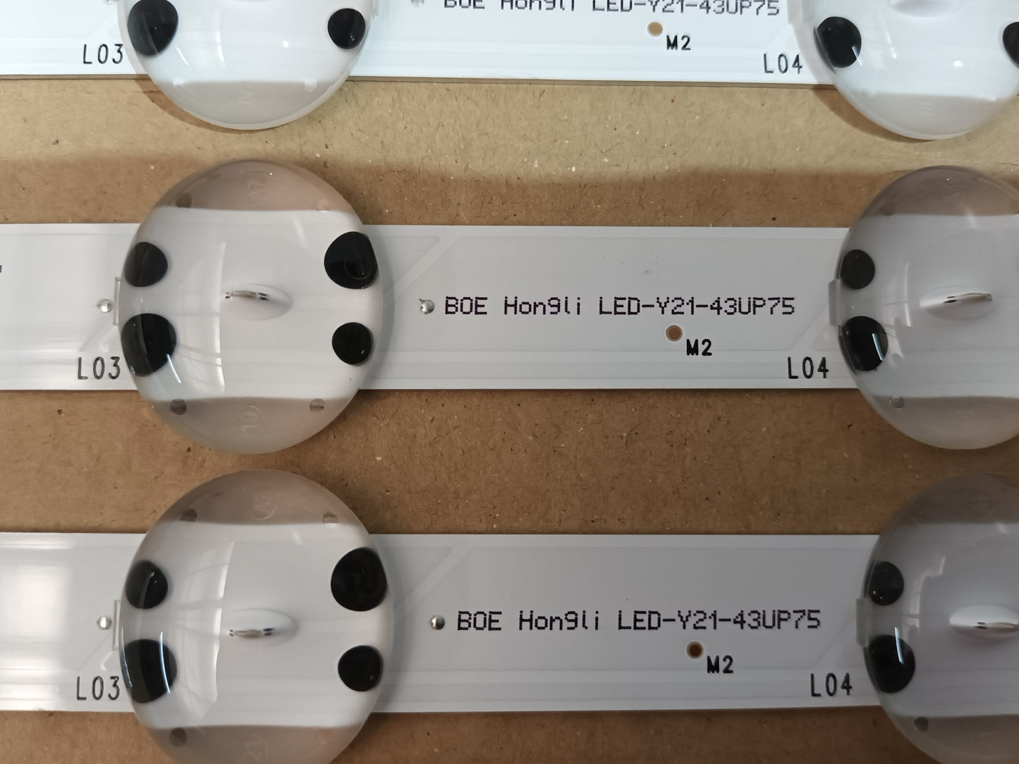LG43UP75003LF, KIT TIRAS LED (ref,107)