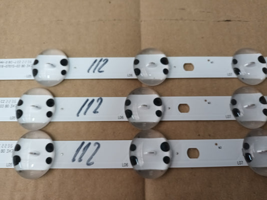 LG43UQ75061F, KIT TIRAS LED (ref,112)