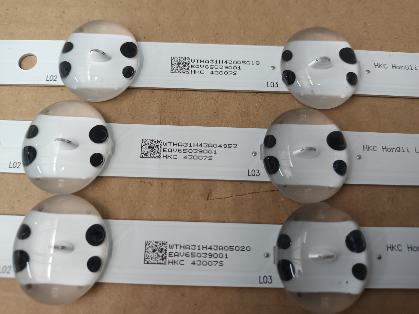 LG43UQ75061F, KIT TIRAS LED (ref,112)