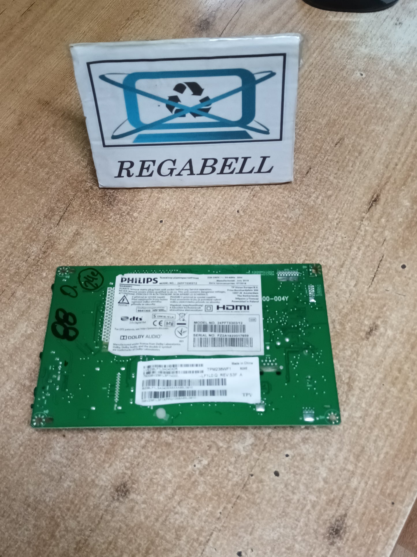 PLACA MAIN, 715G9368-M01-000-004Y, de tv PHILIPS 24PFT5303/12