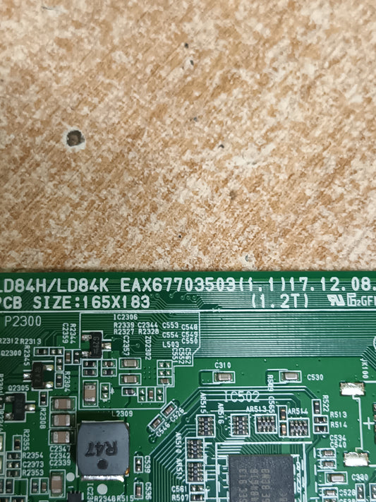 PLACA MAIN, EAX67703503(1.1), de TV LG32LK6200PLA,