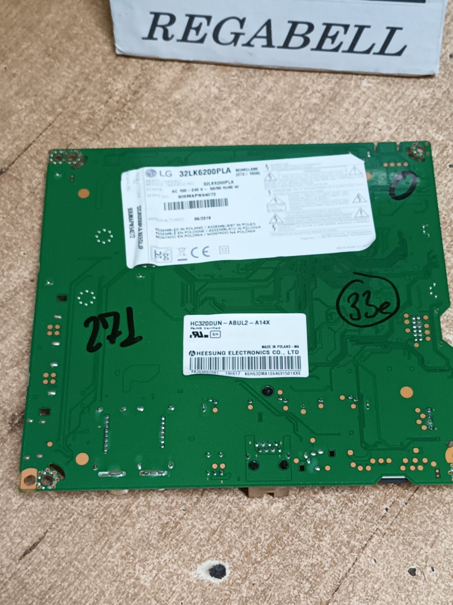 PLACA MAIN, EAX67703503(1.1), de TV LG32LK6200PLA,